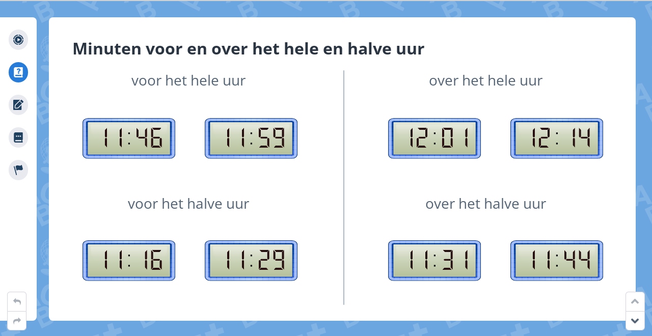 Groep 6, Blok 1, Week 3, Les 12