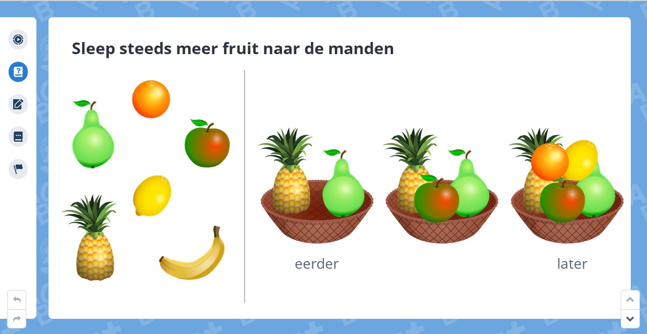 Screenshots groep 3, blok instap