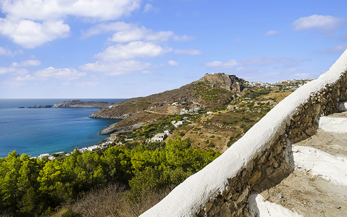 Kythira, an island between three seas