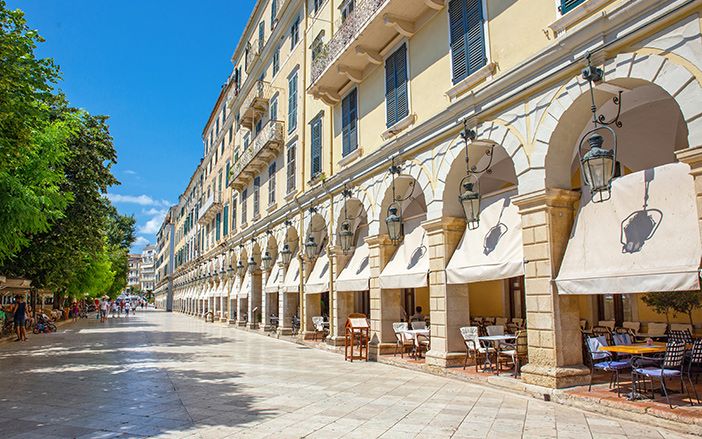 Historical center of Corfu