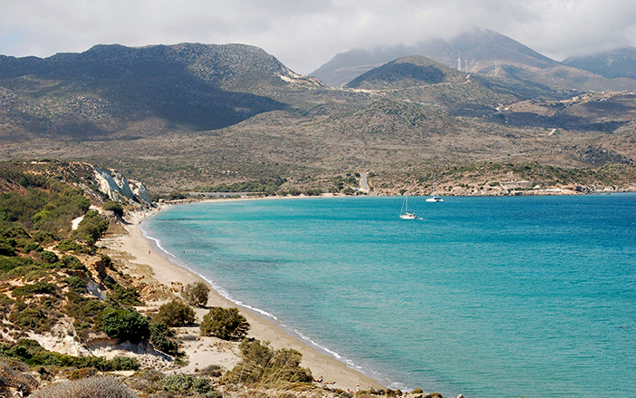 Αχιβαδόλιμνη στην Μήλο