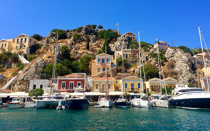 The picturesque port of Symi