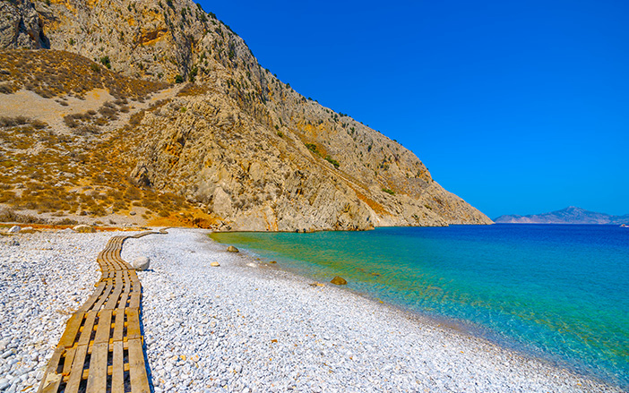 Nanou beach, Symi
