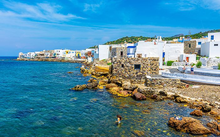 Mandraki beach in Nisyros