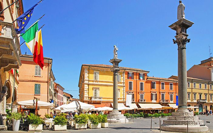 Square in Ravenna