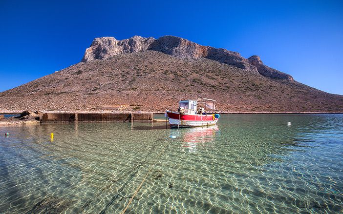 Stavros beach in Crete