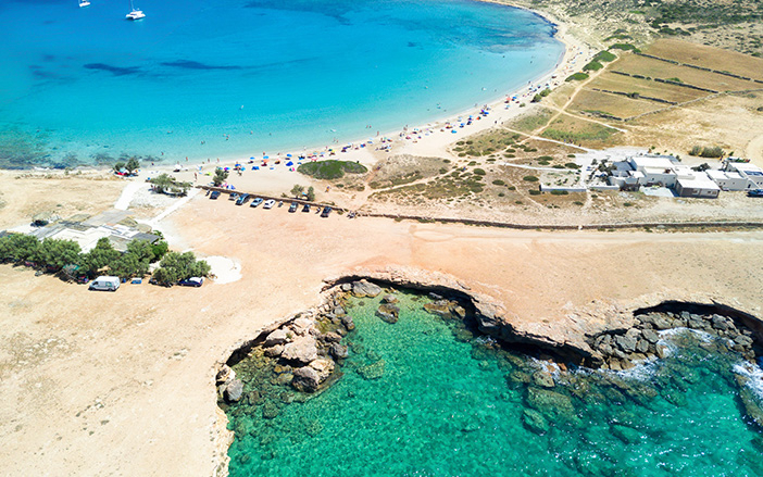 Pori beach, Koufonisia