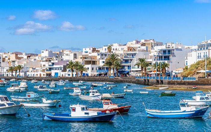 The port of Arrecife