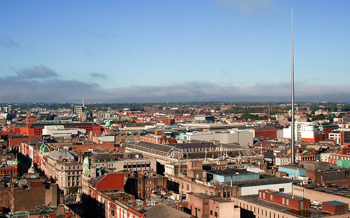 The Spire of Dublin, one of the tallest sculptures in the world