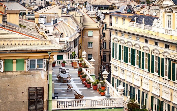 Buildings in Genoa