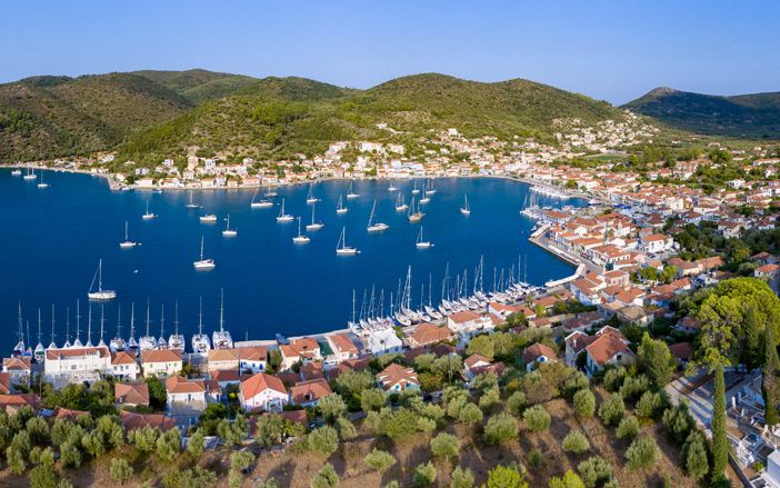 The port of Ithaki