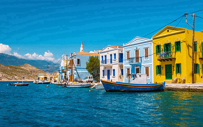 The picturesque Kastellorizo