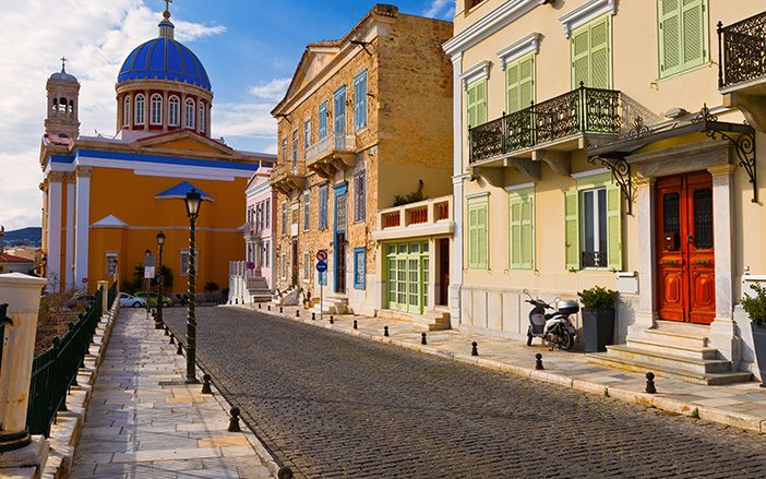 The church of Saint Nicholas in Syros