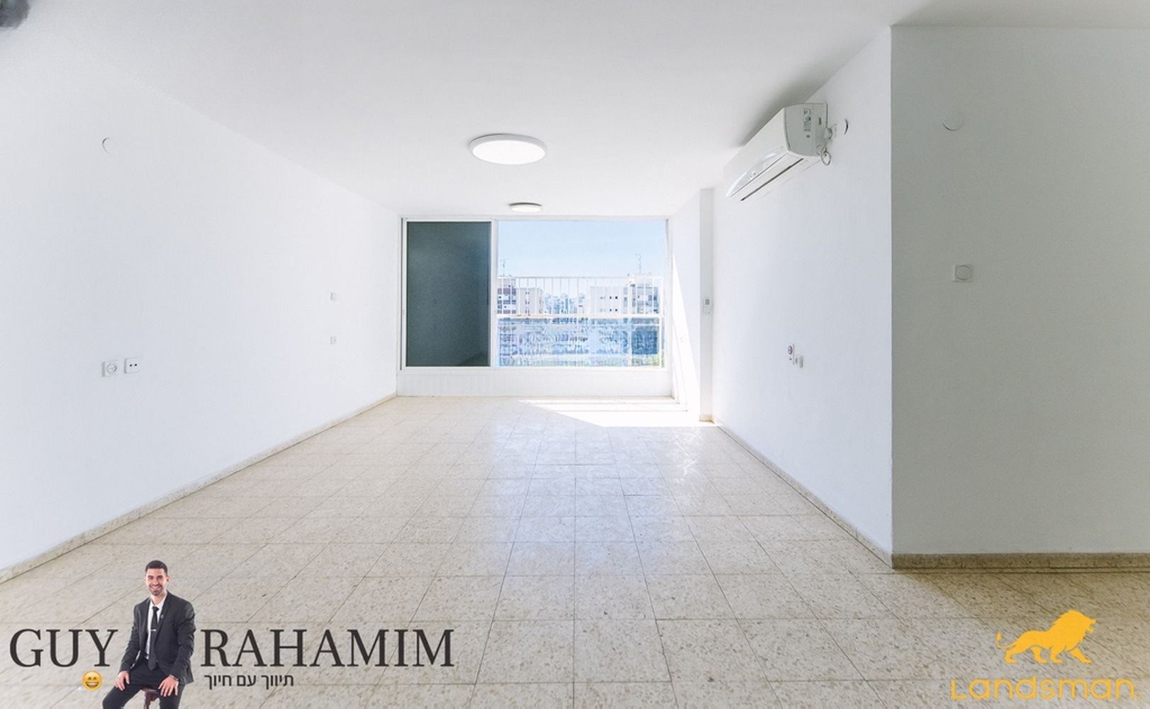דירת אונטרמן מוארת