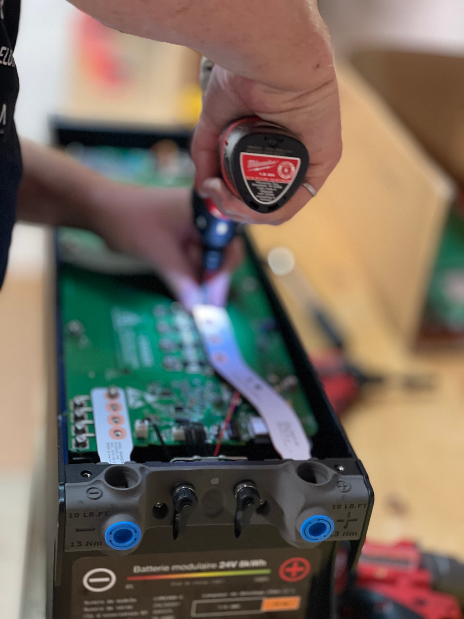 Levando LFP module, front view