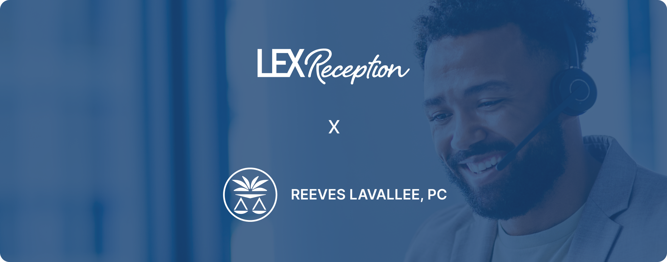 Reeves Lavallee, PC and LEX Reception logos