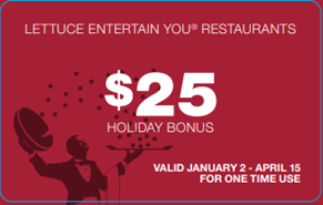 Holiday Bonus