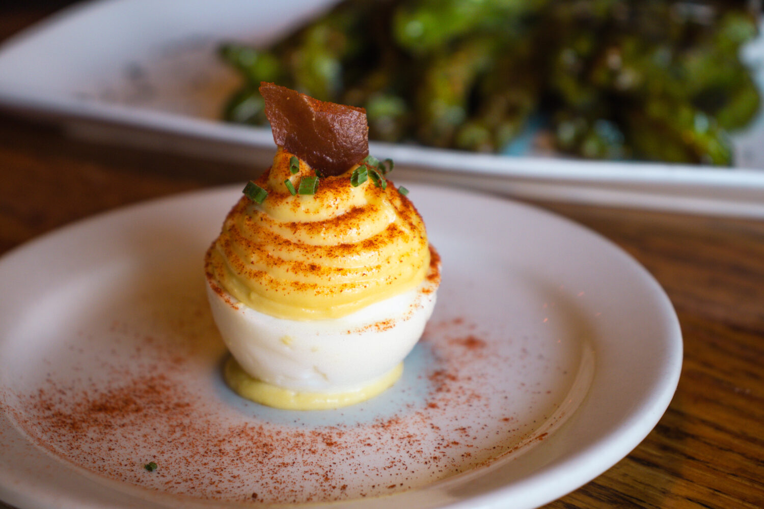 Deviled Egg at Cafe Ba-Ba-Reeba!