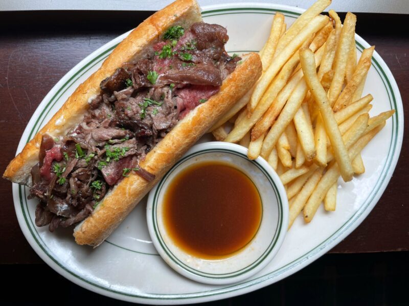 Dry Aged Ribeye Sandwich at Joe's Seafood