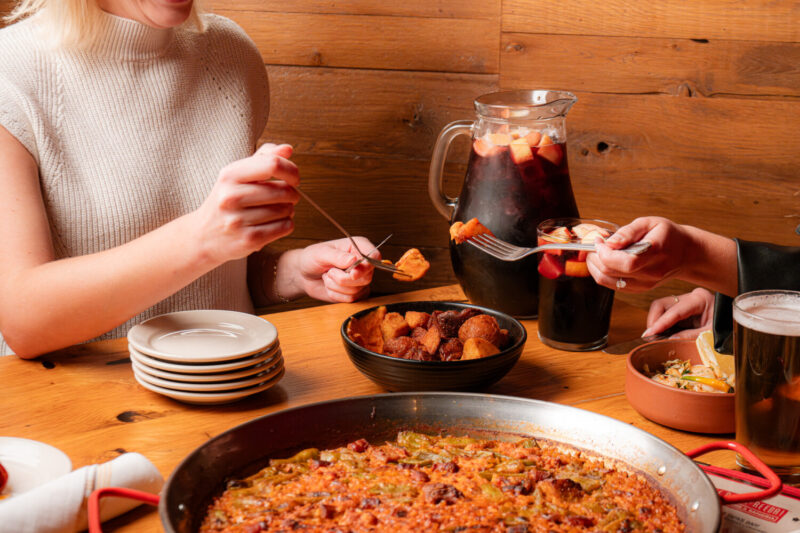 Cafe-Ba-Ba-Reeba! sangria, paella and patatas bravas