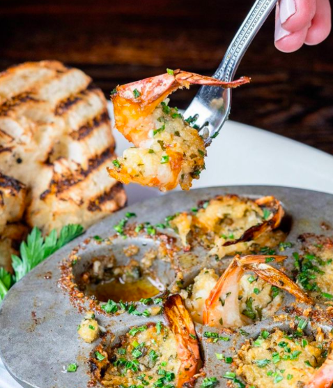 Garlic Butter Grilled Shrimp - Cumber's Corner