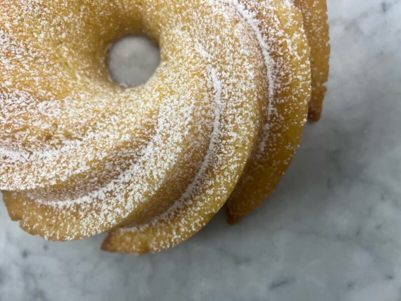 WArm Butter Cake