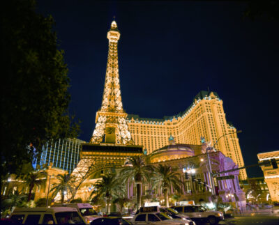 View of the Las Vegas Eiffel Tower