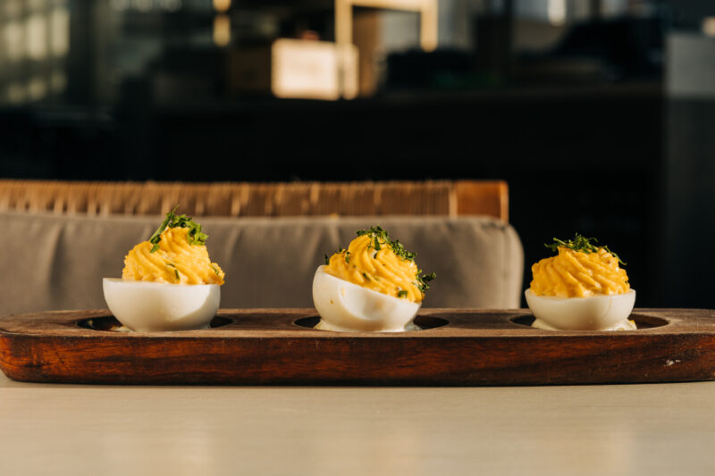 Deviled Eggs at The Oakville