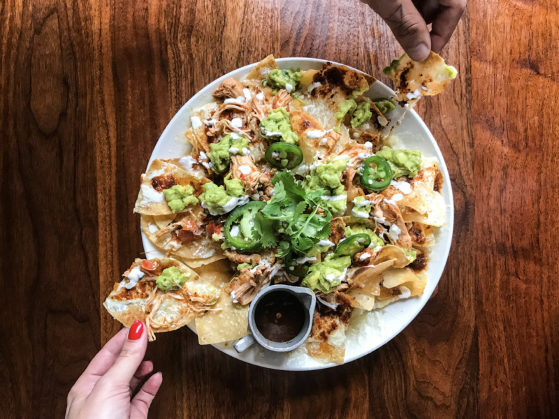 Hub 51's Famous Pulled Chicken Nachos