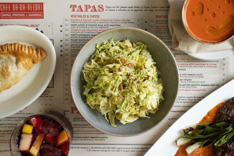 Cafe Ba-Ba-Reeba!'s Shaved Brussels Sprouts Salad