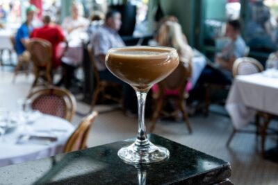 Pumpkin Espresso Martini at Mon Ami Gabi Las Vegas