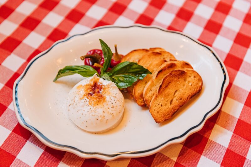 Il Porcellino's Calabrian Burrata