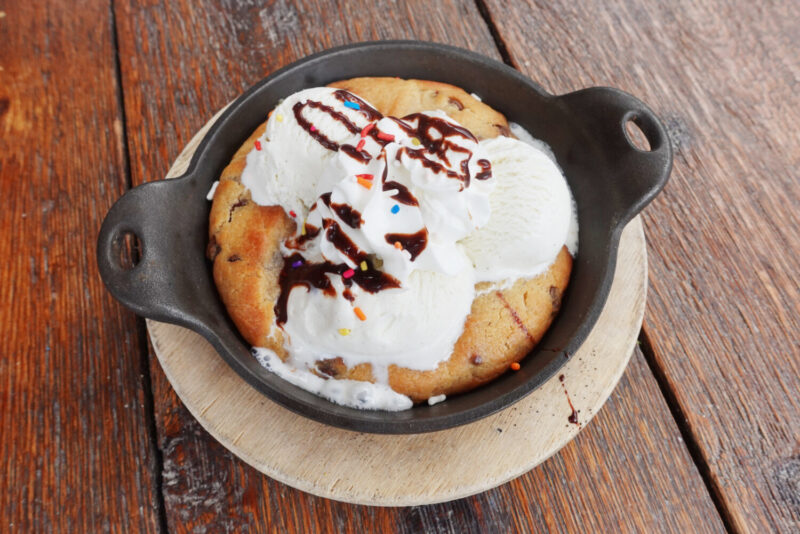 Cookie Skillet at Happy Camper Pizza in Las Vegas