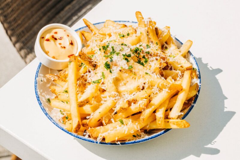 Crispy Parmesan Fries at Pizzeria Portofino