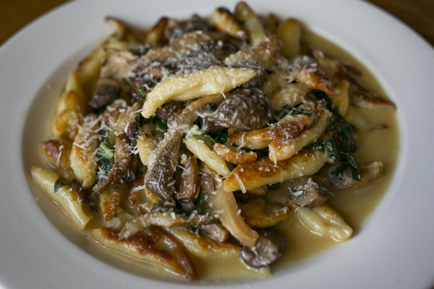 Homemade Ricotta Cavatelli - WILD GREENS & SARDINES