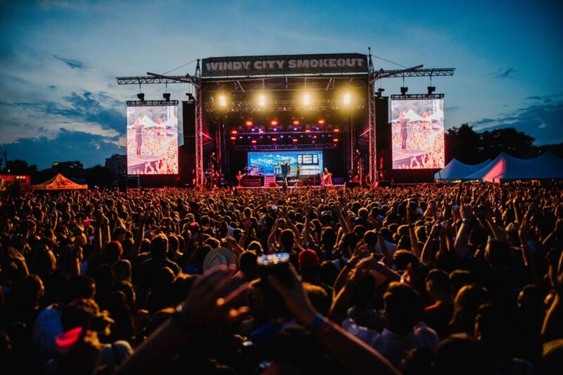 Windy City Smokeout stage