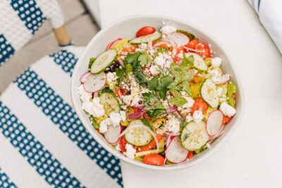 Mediterranean Salad at Pizzeria Portofino