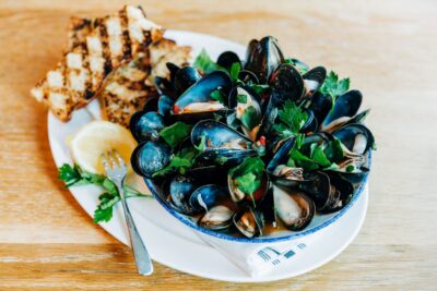 Bar Harbor Mussels at Pizzeria Portofino