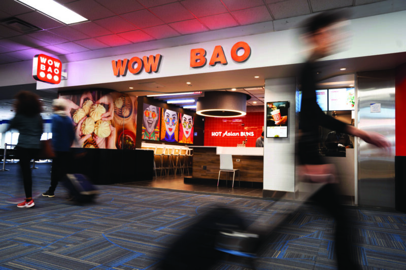 Wow Bao at Dulles Airport