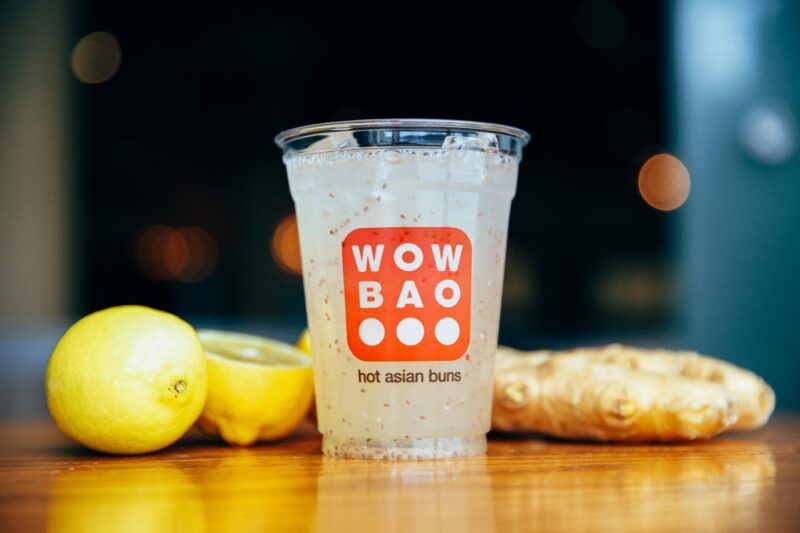 Wow-Bao's Lemon Chia Ginger Ale