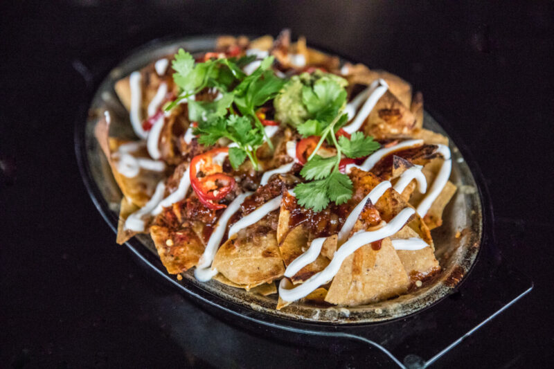 BBQ Pork Nachos at Tokio Pub