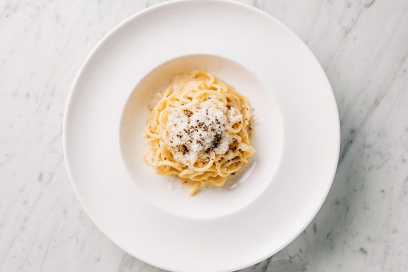 Cacio e pepe pasta from RPm Italian