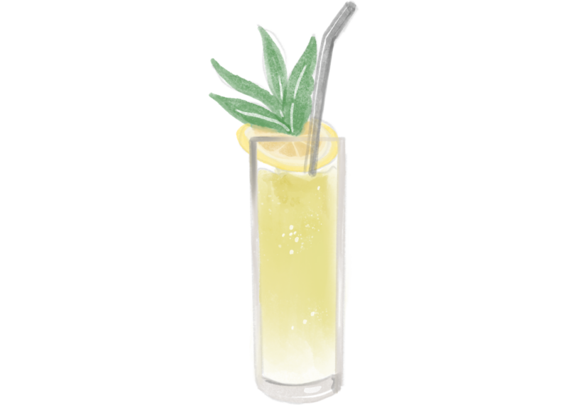 MIRU'S INFINITE SUMMER COCKTAIL ILLUSTRATION