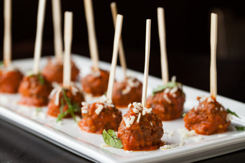 Wildfire's Bison Meatballs