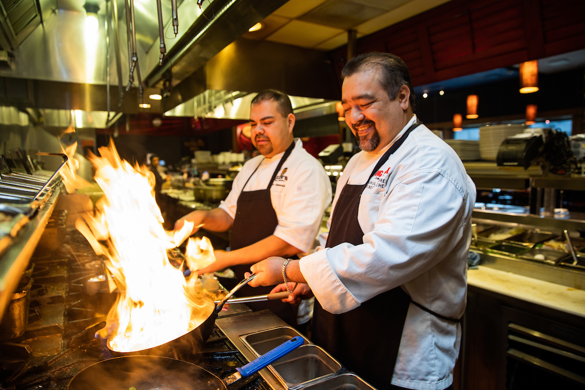 Chef Ozzie and Chef Raul