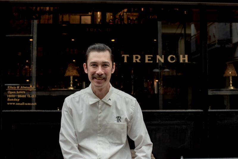 Rogerio Igarashi Vaz of Tokyo's Bar TRENCH 