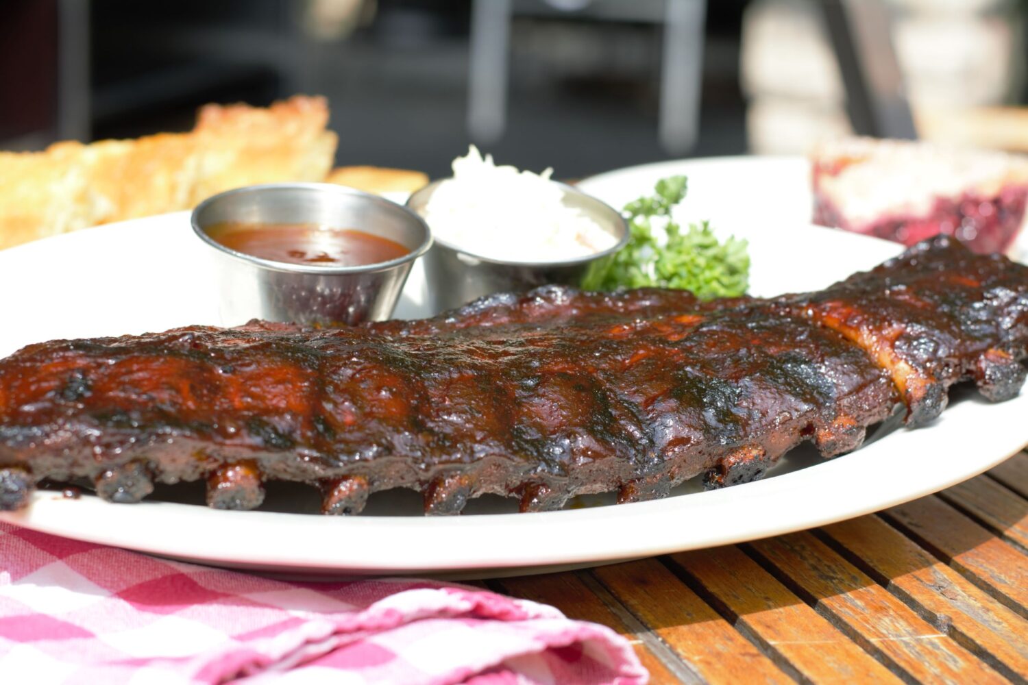 Barbecued Baby Back Ribs at Wildfire