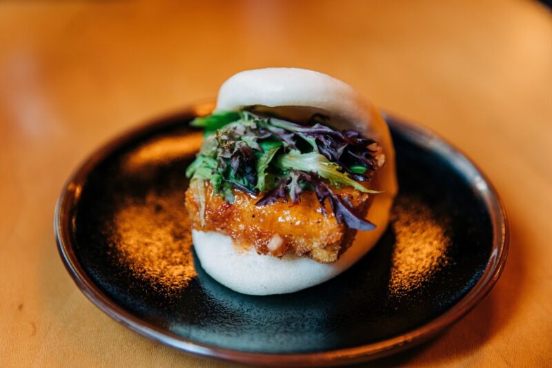 Tofu Crispy Bun at Ramne san