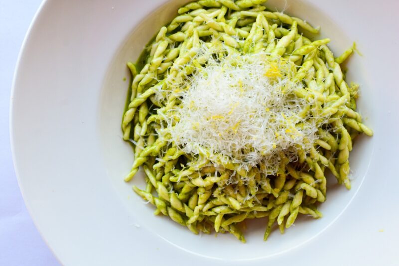  Trofie with Pesto at Antico Posto