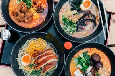 Bowls of Ramen from Ramen-san